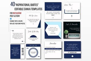 40 Inspirational Quote Templates