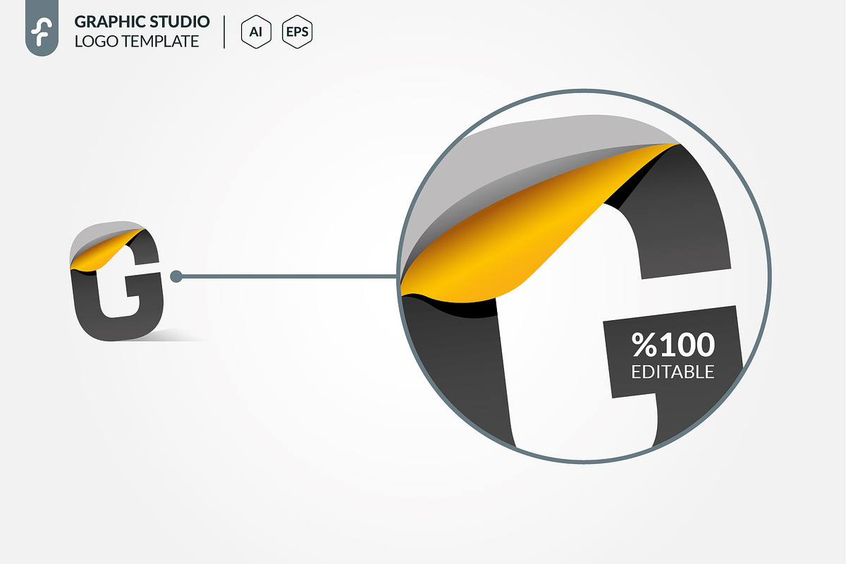 Graphic Studio Logo, a Branding & Logo Template by ft.studio