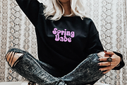 MAGIC DUST Bubble Retro Font, a Sans Serif Font by Blush Font Co. (Thumbnail 4 of 4)