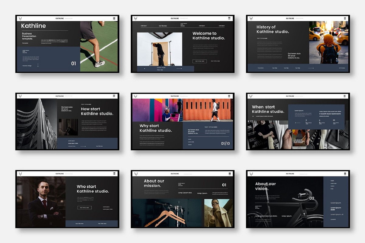 Kathline – Business Keynote Template, a Presentation Template by Dens Creative Studio (Photo 2 of 6)