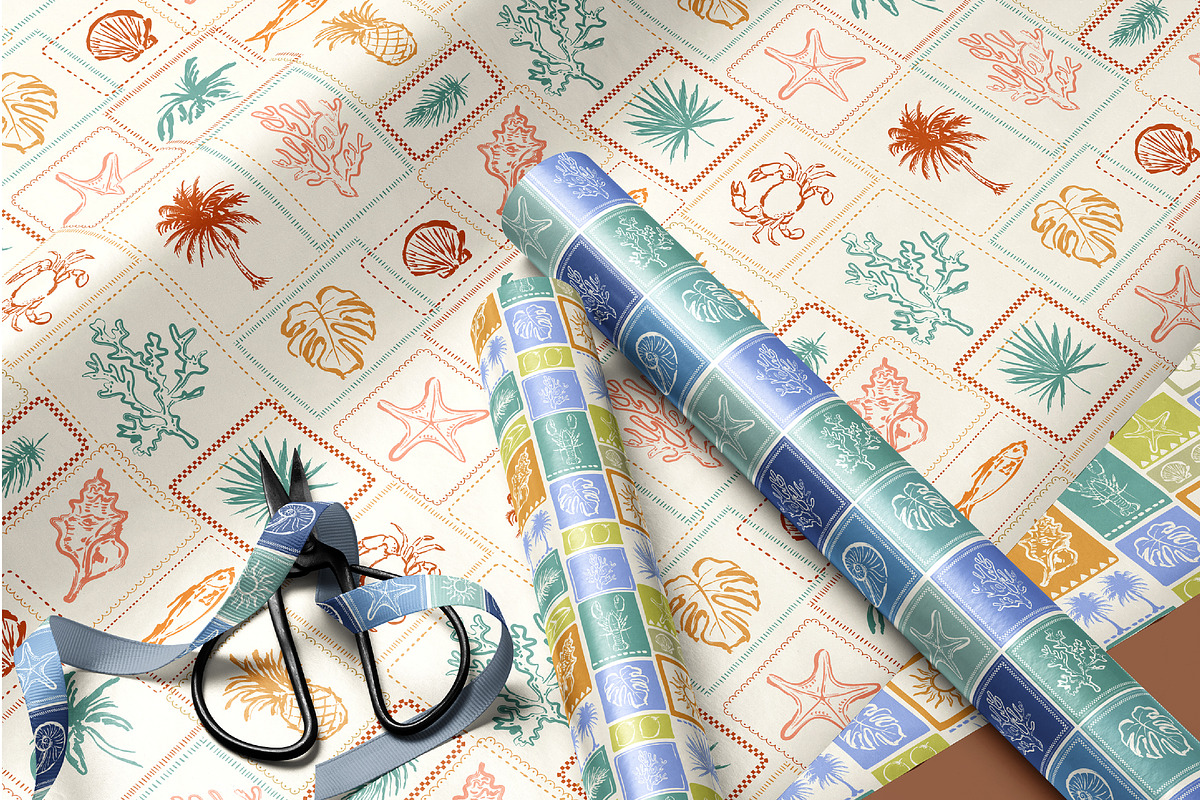 Nostalgic Coastal, a Pattern Graphic by MSNTY STUDIOX (Photo 22 of 36)