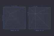 Perspective Grids Vol 2, a Background Graphic by Honnum Graphic Art (Thumbnail 2 of 9)