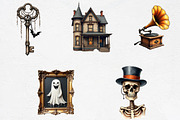 Vintage Halloween Sublimation PNG, an Illustration by CrexoraLab (Thumbnail 2 of 5)