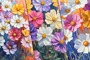 Summer Flowers, a Background Graphic by Curve Design (Thumbnail 5 of 7)