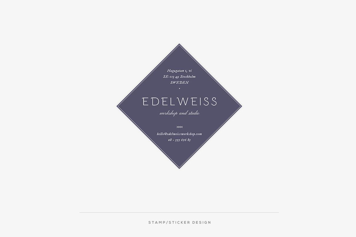Edelweiss II Welcome Packet, a Stationery Template by Red Met Yellow Creative (Photo 9 of 11)