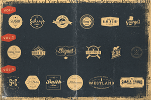 30 Vintage Logos Bundle