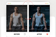 Gym lightroom presets Gym filter, a Preset Add-On by presetsroom (Thumbnail 7 of 13)