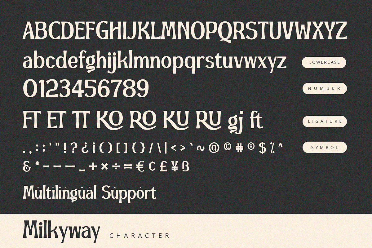 Milkyway - Serif Display, a Serif Font by Alpaprana (Photo 9 of 10)