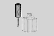 Nail Polish Bottle, an Object 3D Model by fahad121 (Thumbnail 4 of 8)