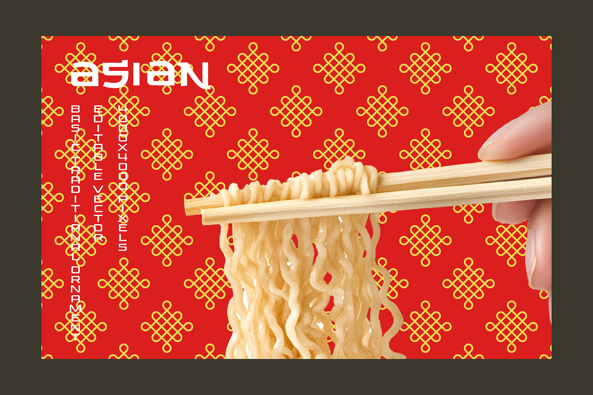 Asian Seamless Patterns, a Pattern Graphic by AnnArt (Photo 3 of 7)