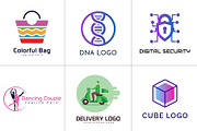 800+ Professional Logos Bundle, a Branding & Logo Template by Design Forest (Thumbnail 18 of 48)