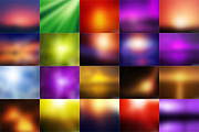 Blur Backgrounds Pack, a Texture Graphic by Graphicon (Thumbnail 5 of 5)