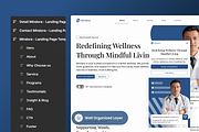 Mindora - Healthcare Service, a Landing Page Template by SLAB! Design (Thumbnail 2 of 5)
