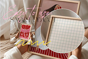 4x Bundle Frame Mockup With Person, an Advertising Mockup by First Impression Mockups (Thumbnail 2 of 7)