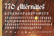 50% Syamsiah Arabic Font, a Script Font by Four Lines Std. (Thumbnail 10 of 11)