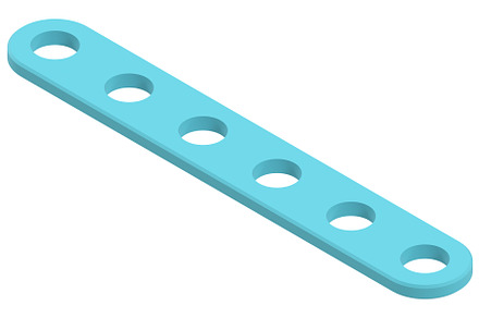 Engineering part 3D Illustration -
