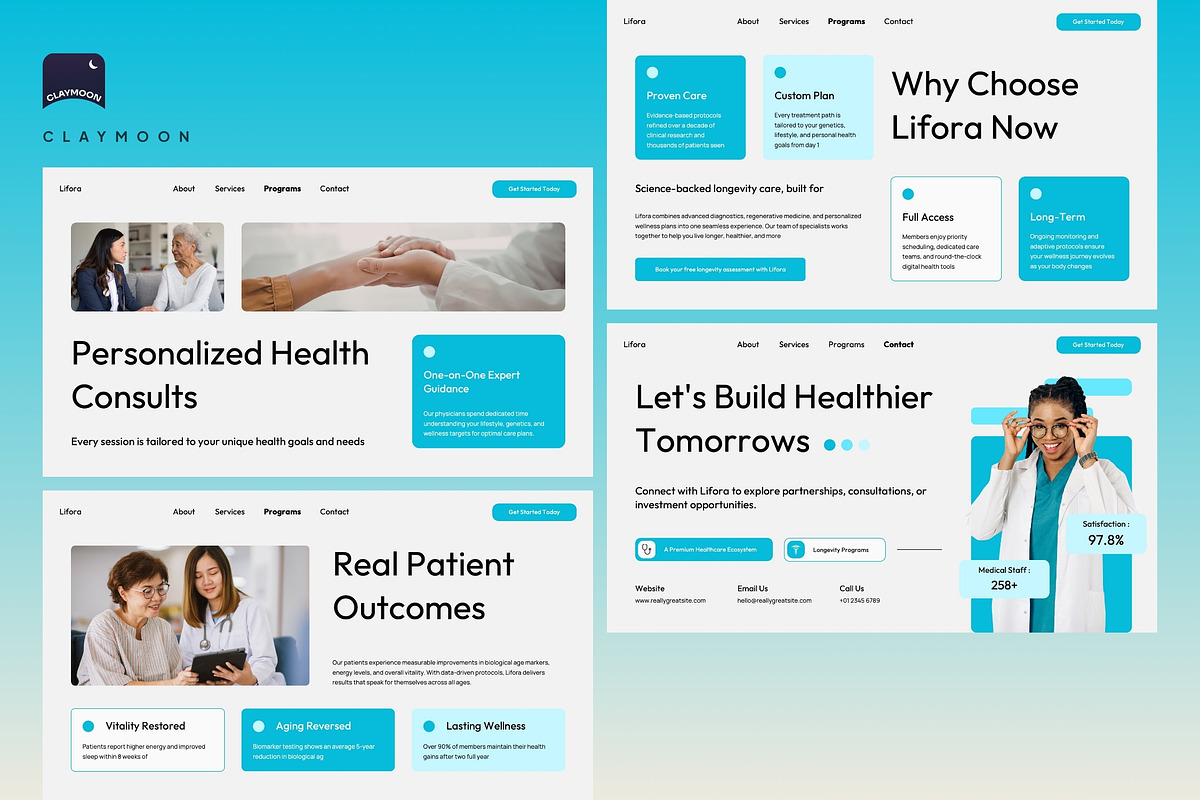 Medical Clinic Pitch Deck, a Presentation Template by Claymoon Lab (Photo 7 of 7)