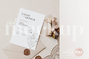 5x7 Invitation Mock up, a Product Mockup by MoMockups (Thumbnail 1 of 6)