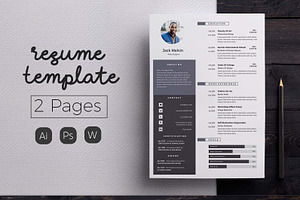 Creative Resume & CV Template