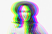 Anaglyph Photoshop Effect, an Action Add-On by S Graphic Studio (Thumbnail 3 of 3)