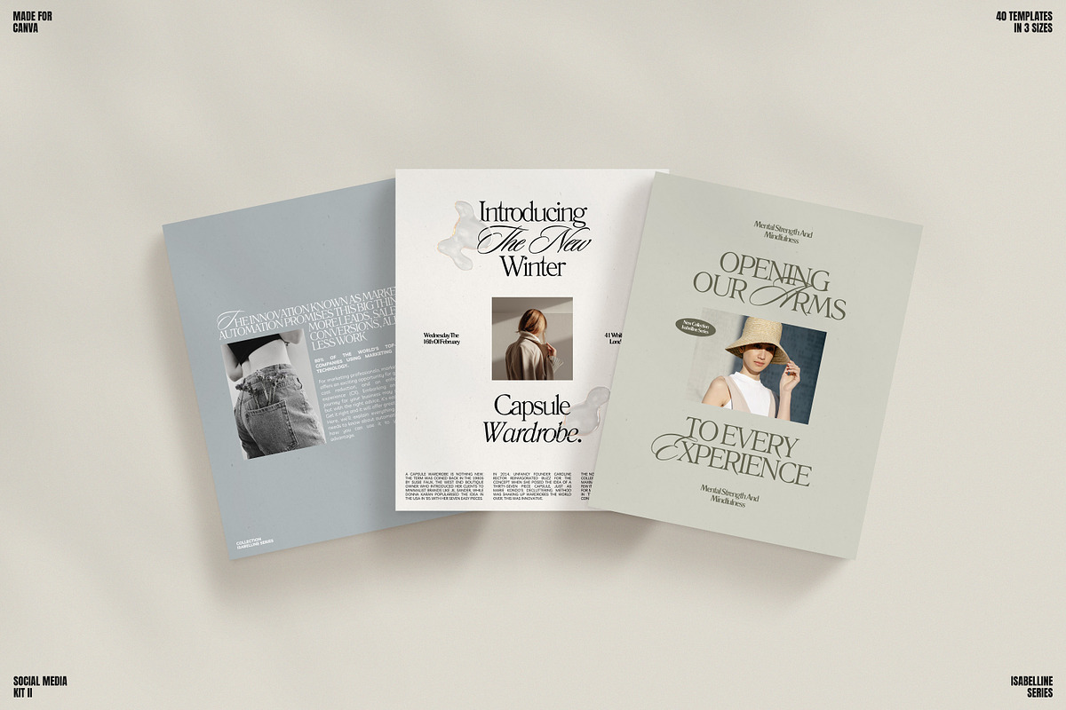 ISA / Social Media Kit (II), a Social Media Template by Wildnun Studio (Photo 1 of 19)