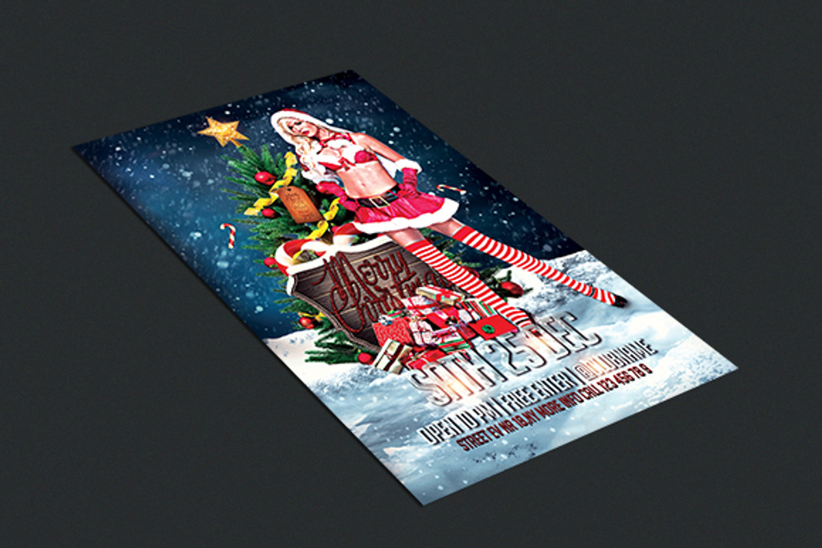 Christmas  Flyer, a Flyer Template by DSGraphicDesign (Photo 2 of 2)
