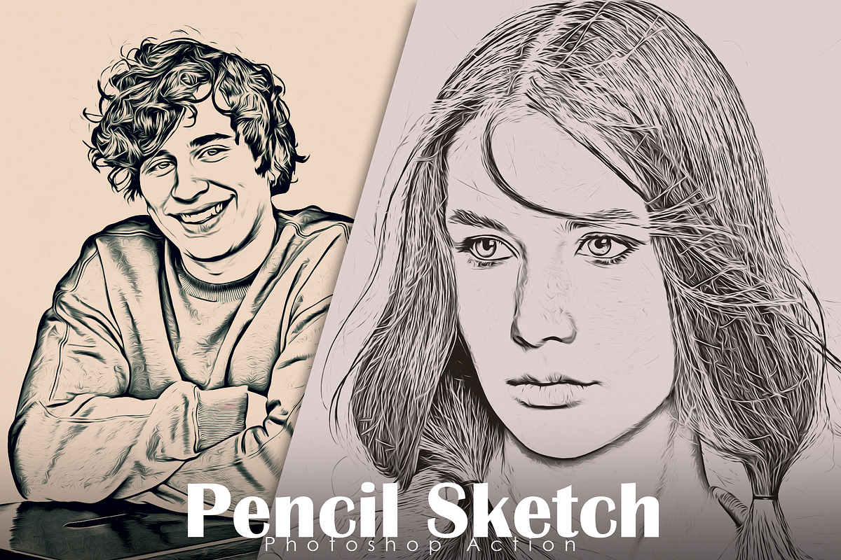 BUNDLE! 6 in 1 Sketch Action-80% OFF, an Action Add-On by Vatdesign (Photo 2 of 15)