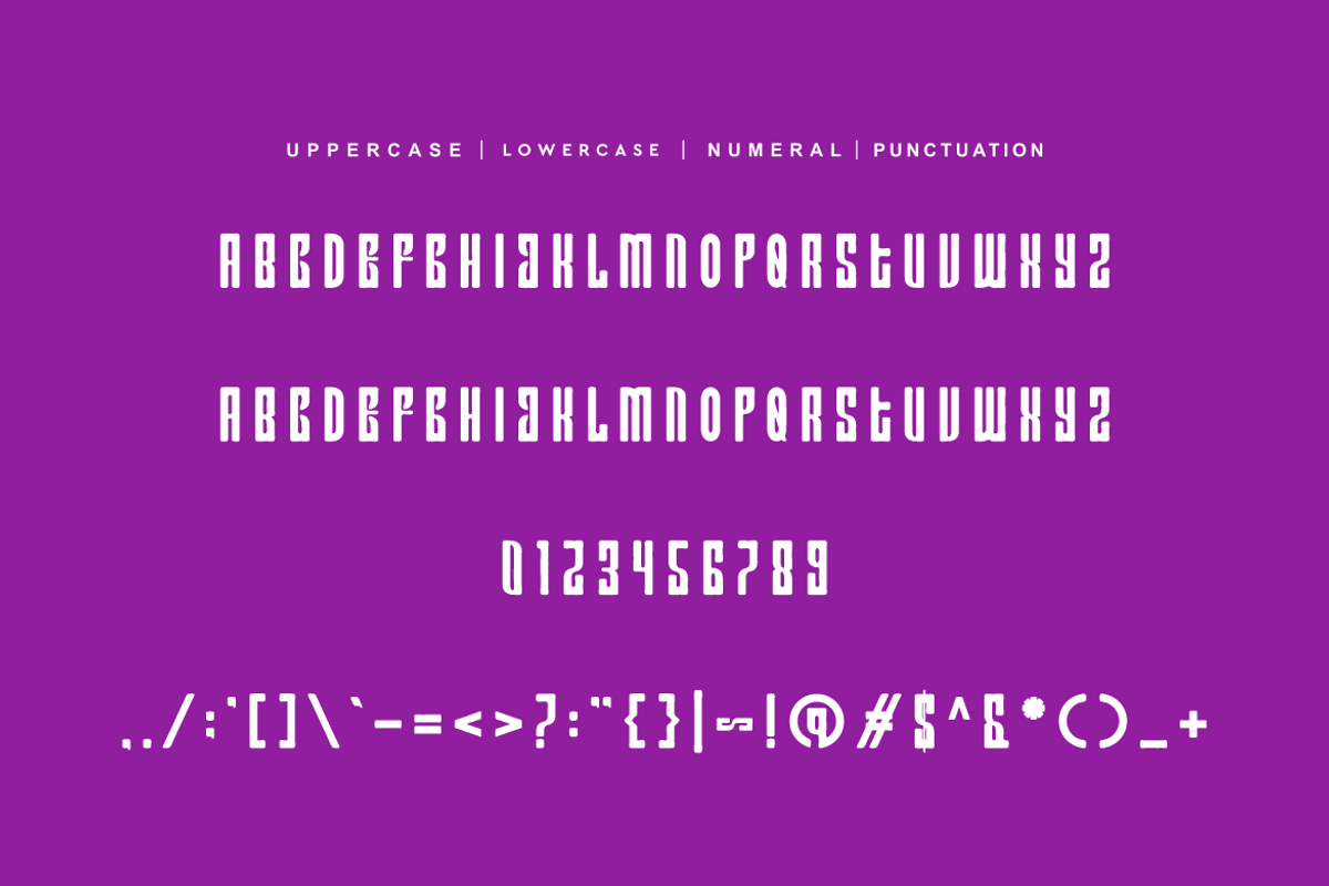 Caroyej - Condensed Font, a Sans Serif Font by QR Design Studio (Photo 5 of 6)