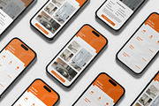 iPhone 16 Mockup, an iPhone Mockup by scribrostudio (Thumbnail 10 of 12)