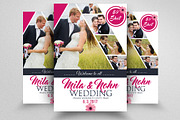 Elegant Wedding Flyer Template, a Flyer Template by Business Flyers (Thumbnail 1 of 2)