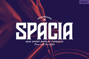 Spacia Display Typeface