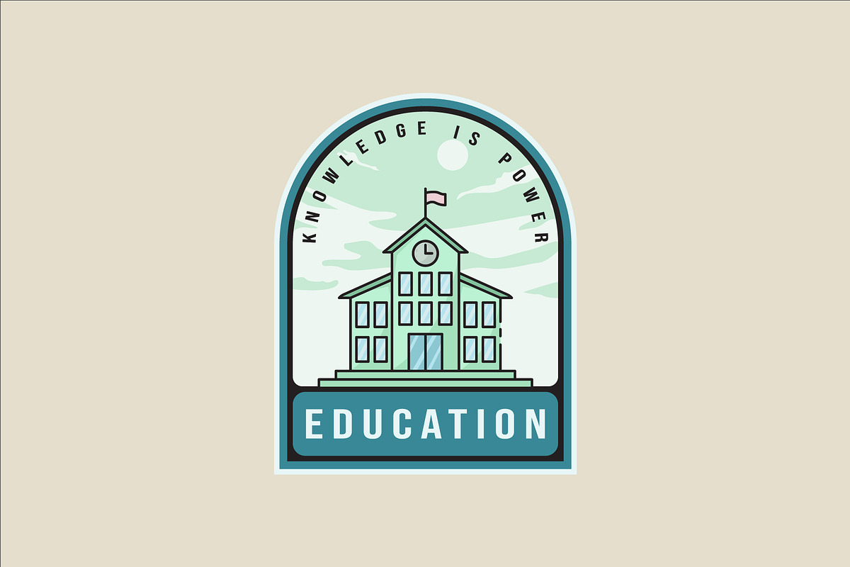 school or university architecture, a Branding & Logo Template by zyxroun shop