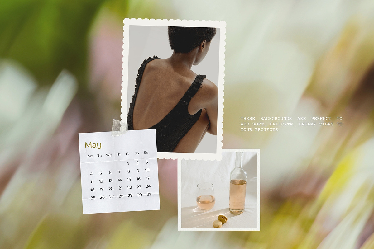 Soft Floral Spring Blur Backgrounds, a Background Graphic by eclosque (Photo 29 of 48)