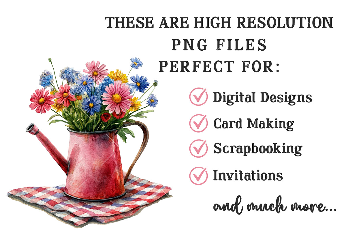 Spring Flower Season Clipart, an Illustration by OK Design (Photo 4 of 6)