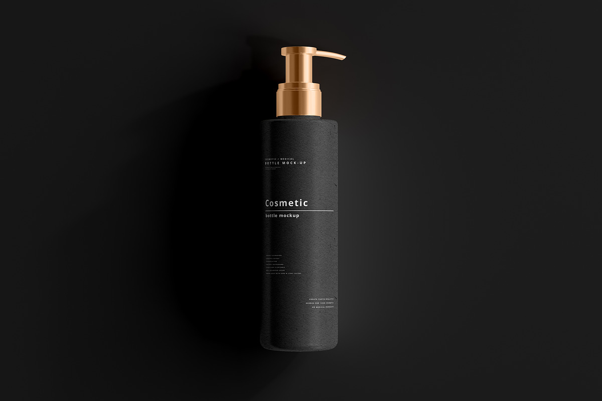 Dark Cosmetic Branding Mockups, a Cups & Container Mockup by pmvch (Photo 58 of 86)