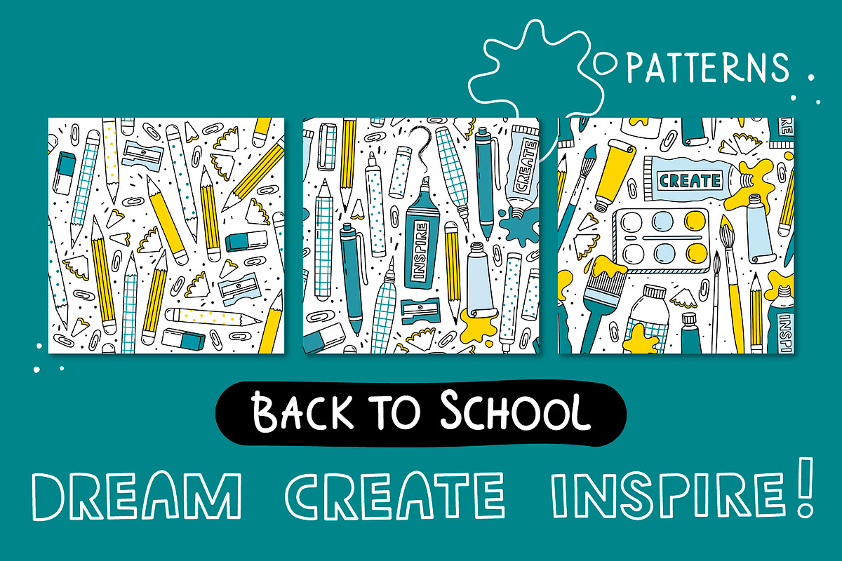 Back to School. Clip arts collection, an Education Illustration by Nastya Tkachova (Photo 6 of 6)