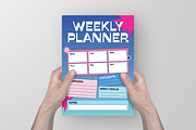 Gradient Daily and Weekly Planner, a Flyer Template by Annora Studio (Thumbnail 4 of 6)