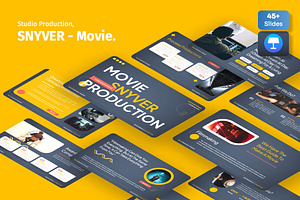 Snyver - Movie Production Keynote, a Presentation Template by Dhabee