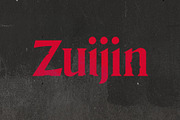 Zuijin - 3 weights, a Serif Font by Sebastian Fermin (Thumbnail 1 of 8)