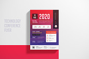 Technology Conference Flyer Template, a Flyer Template by Pro-Gh (Thumbnail 1 of 3)