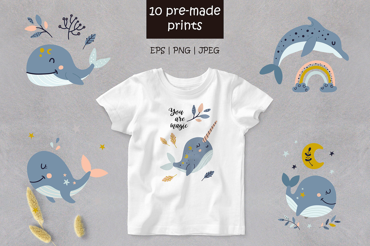 Celestial whales, a Graphic by Nafanya (Photo 8 of 10)