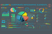 Colorful Corporate Infographics, a Finance Illustration by ConceptCafe (Thumbnail 3 of 7)