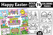 Bold & Easy Happy Easter, a Seasonal Illustration by Ink Gallery (Thumbnail 1 of 4)