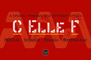 C Elle F, a Sans Serif Font by TeGeType foundry (Thumbnail 1 of 7)