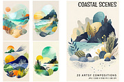 Coastal Scenes, a Decorative Illustration by Digital Art Creations (Thumbnail 3 of 8)