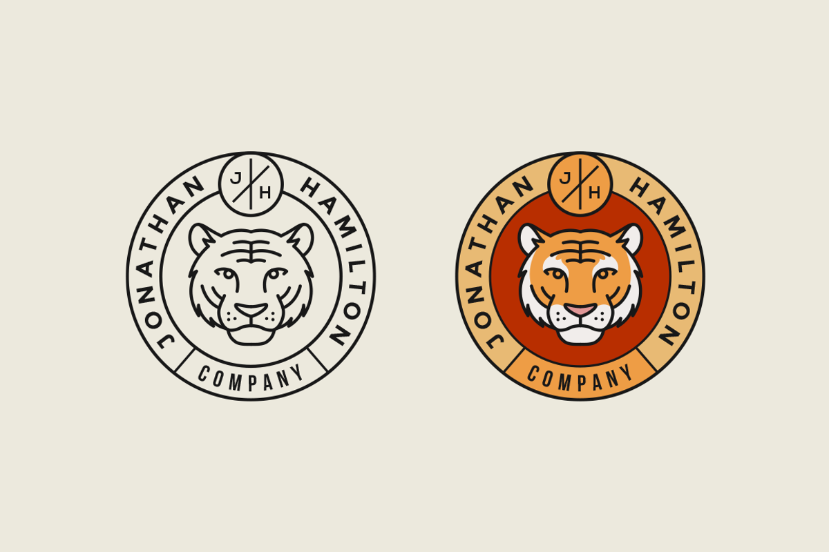 Animal Logo/Badge Templates Vol.2, a Branding & Logo Template by GraphicBurger (Photo 8 of 14)