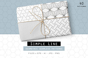 Mega Geometric Patterns Collection, a Pattern Graphic by Youandigraphics (Thumbnail 9 of 10)