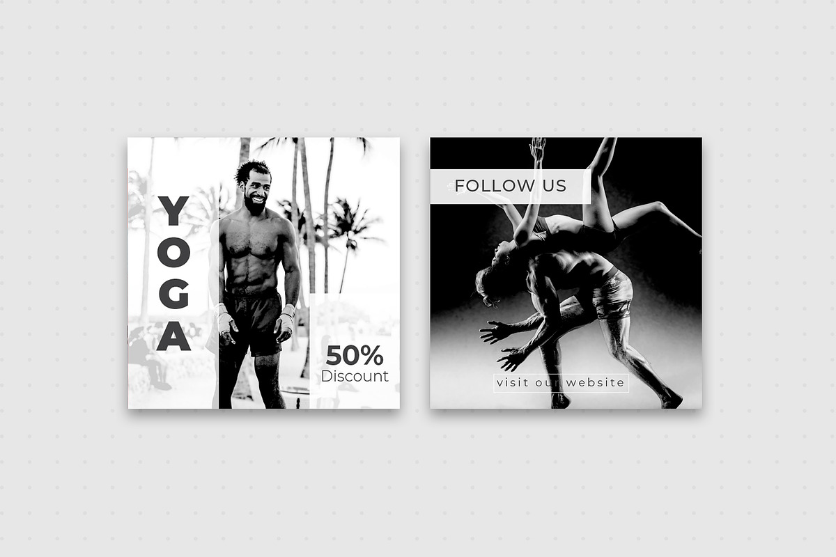 GYM Social Media Pack, a Social Media Template by ZAAS (Photo 3 of 6)