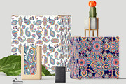 Rainbow paisley, a Pattern Graphic by kateja (Thumbnail 2 of 10)