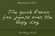 Amateurism Vintage Cursive Font, a Script Font by Ashiya Pixel (Thumbnail 2 of 7)